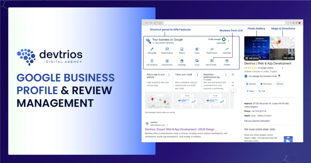 Google Business Profile and Review Management