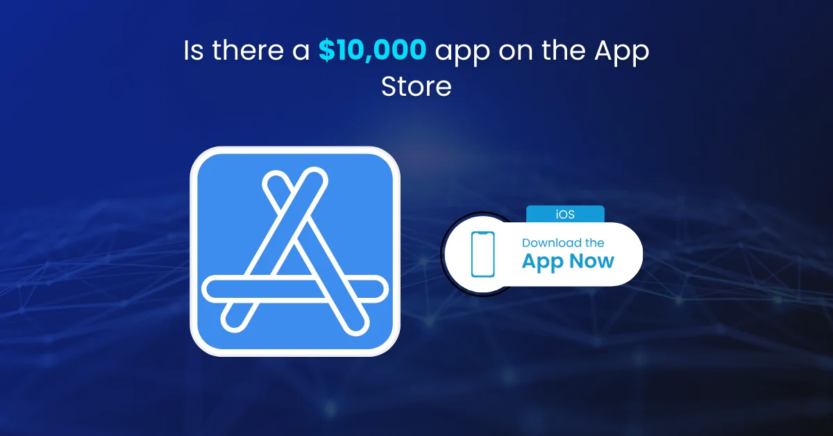 $10,000 app on the App Store