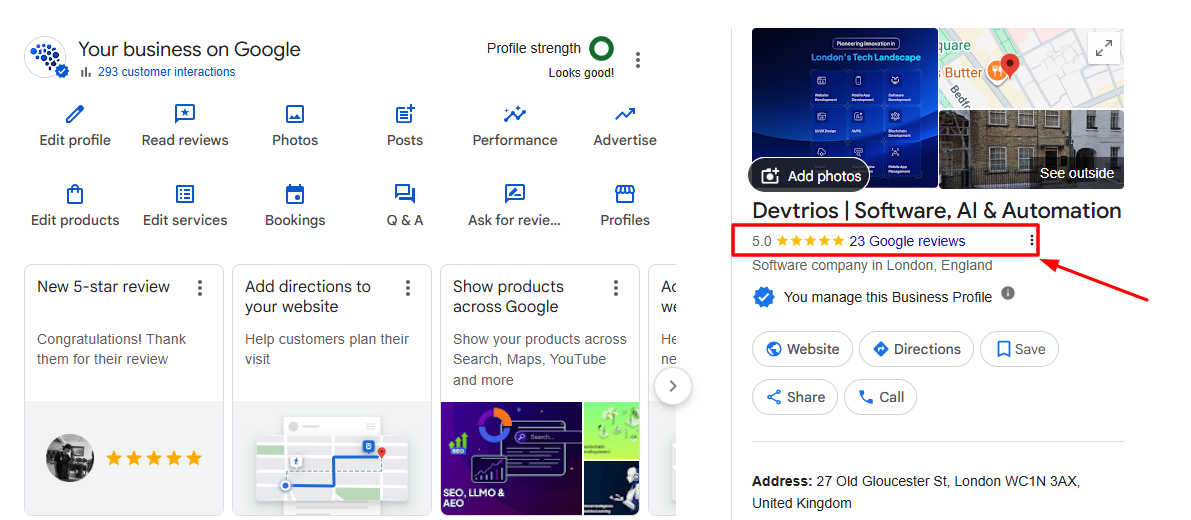 Reviews and Reputation